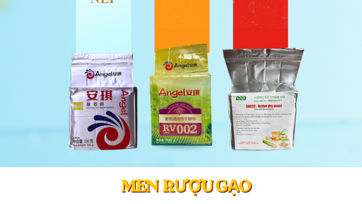 ĐIỂM KHÁC BIỆT  MEN VANG – MEN RƯỢU GẠO – MEN TURBO