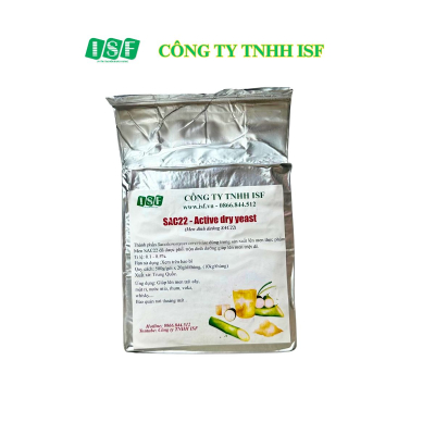 Men Turbo - SAC22 Active Dry Yeast dùng cho rhum, mật rỉ, nước mía, mật ong.